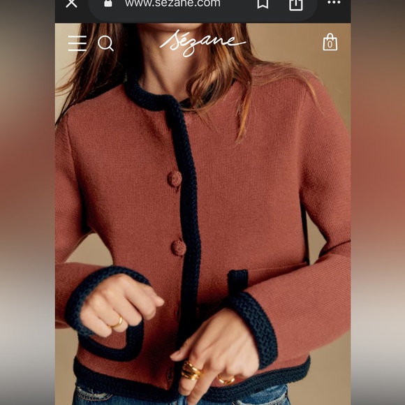 Sézane Auguste Jacket - Picture 3 of 11